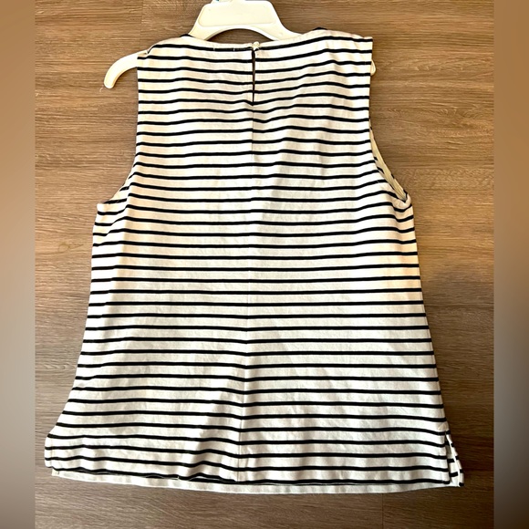 RARE j crew embellished sleeveless top - Picture 4 of 5